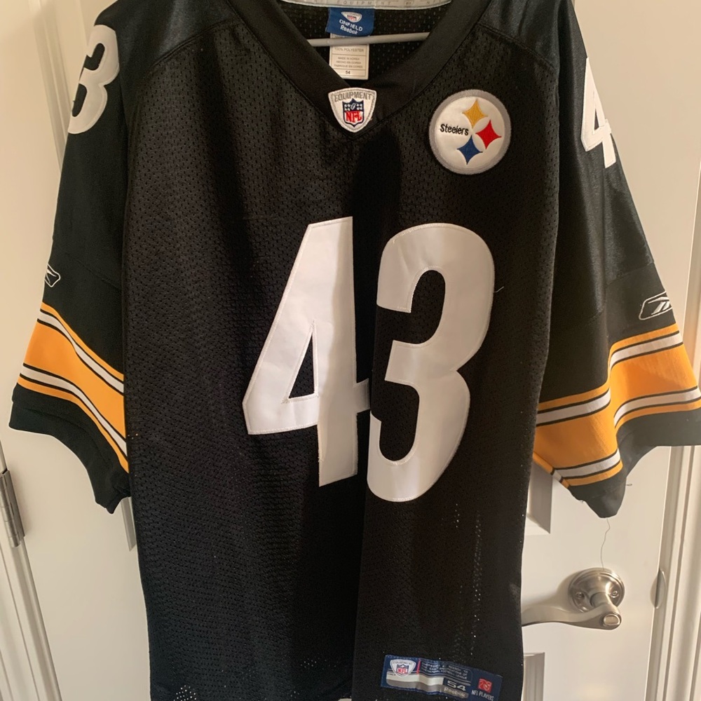 Steelers Jersey #43 Troy Polamalu Reebok